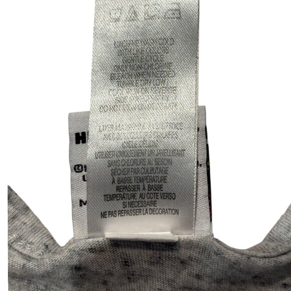 Hello Kitty by Sanrio girl's Smile gray and pink tank top sz XS - Picture 6 of 8